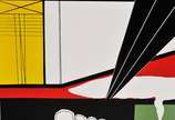 WANDA PIMENTEL (1943), Sem Título , 1969 - Serigrafia <br>Ass. verso<br>Impressor: Agostinho C. Ribeiro<br>Edição P.I <br>Com certificado de autênticidade do impressor.
