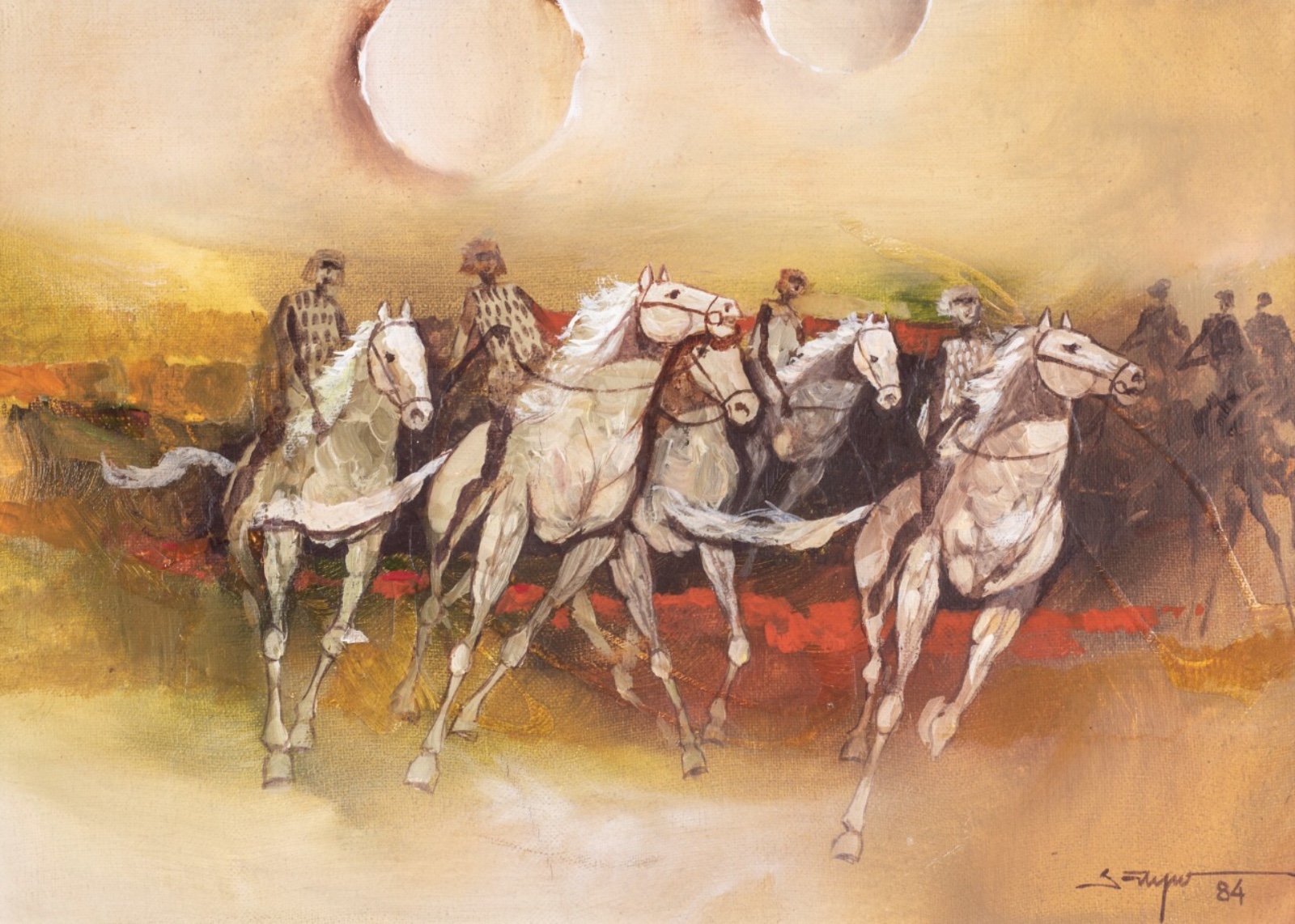 Satyro Marques (1935), Guerreiro , 1984 - foto 1 de 5