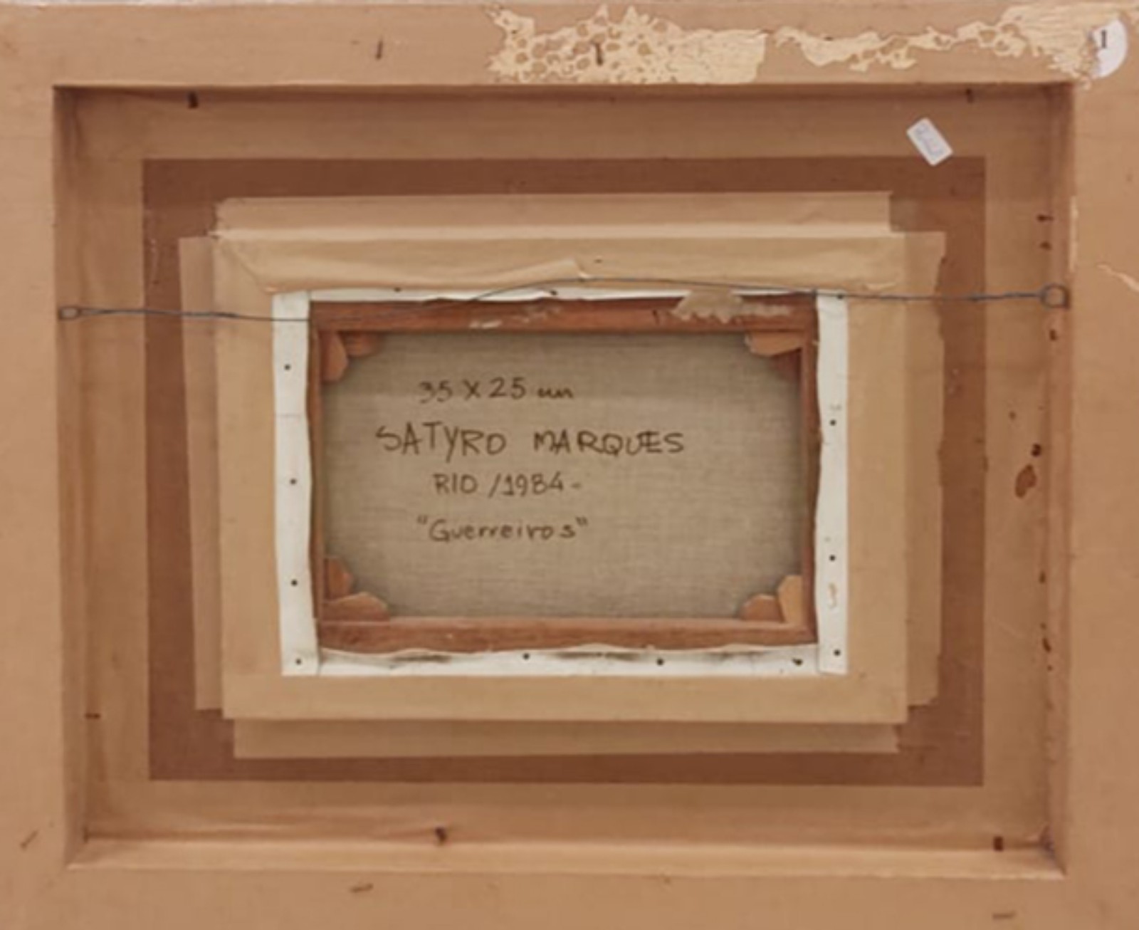 Satyro Marques (1935), Guerreiro , 1984 - foto 5 de 5