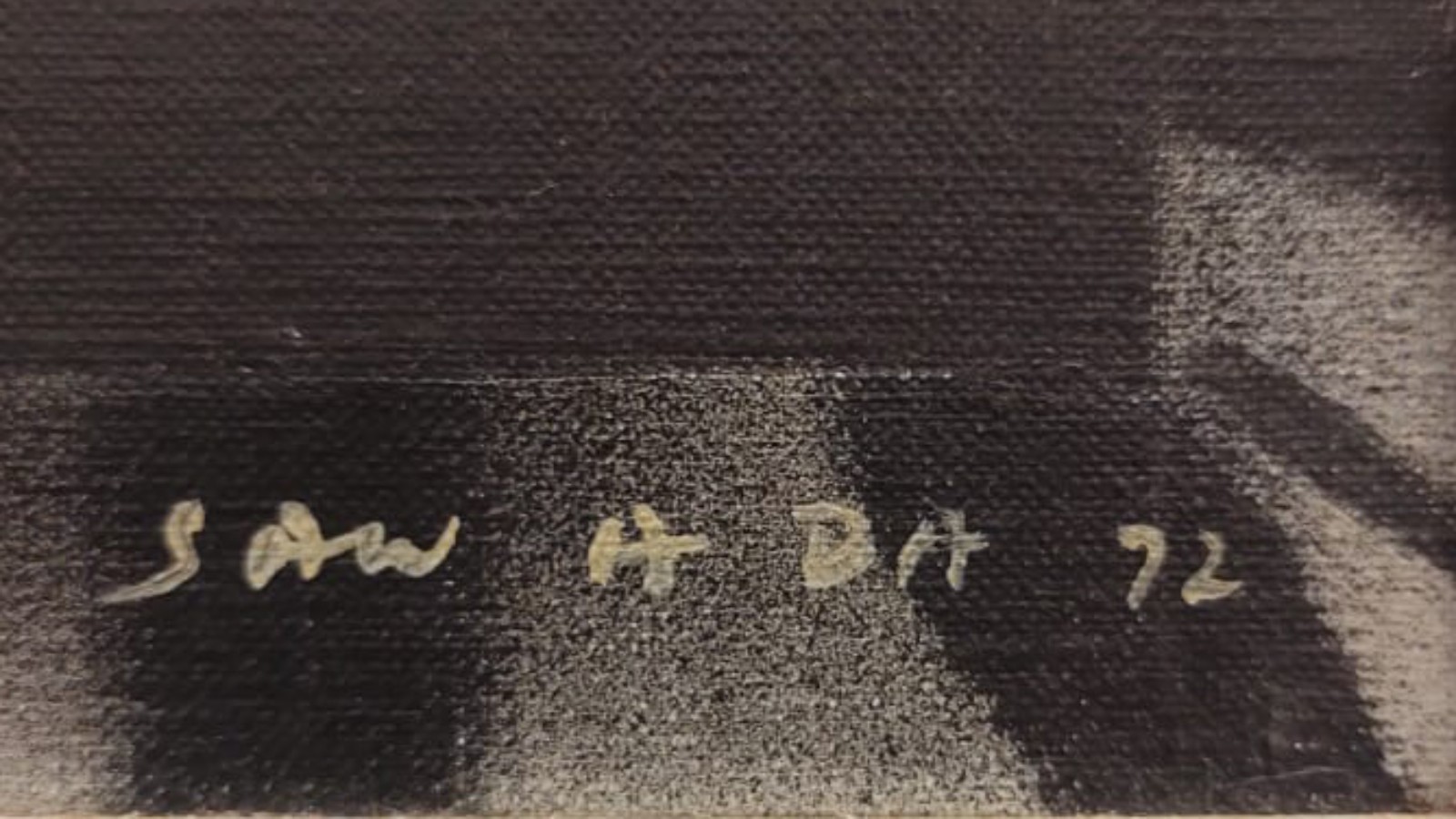 Tetsuro Sawada (1933-1999), Alvorecer preto e amarelo , 1972 - foto 3 de 5