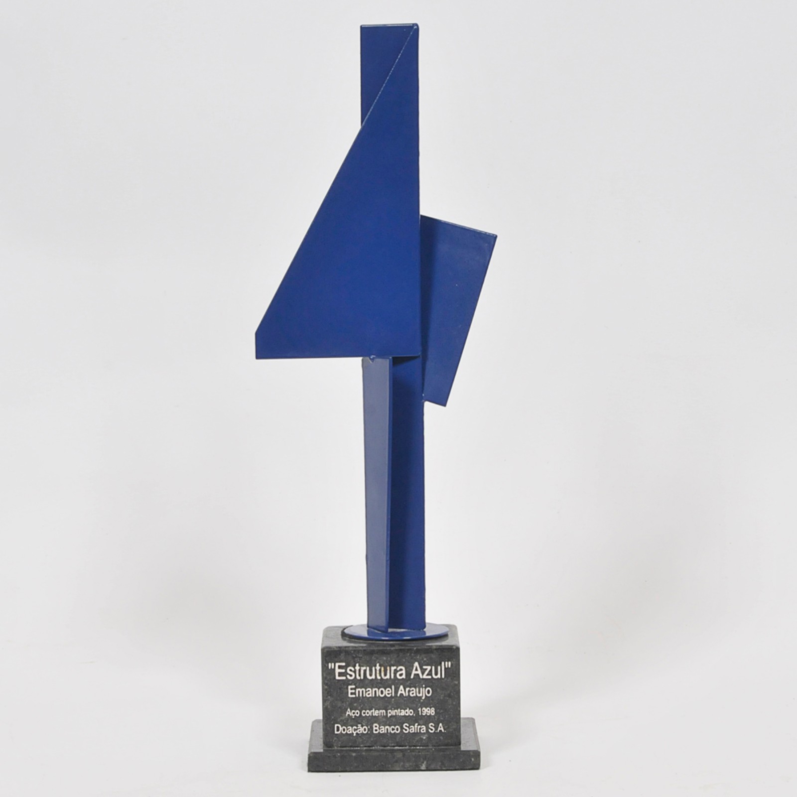 Emanoel Araújo (1940-2022), Estrutura Azul, 1998 - foto 1 de 5