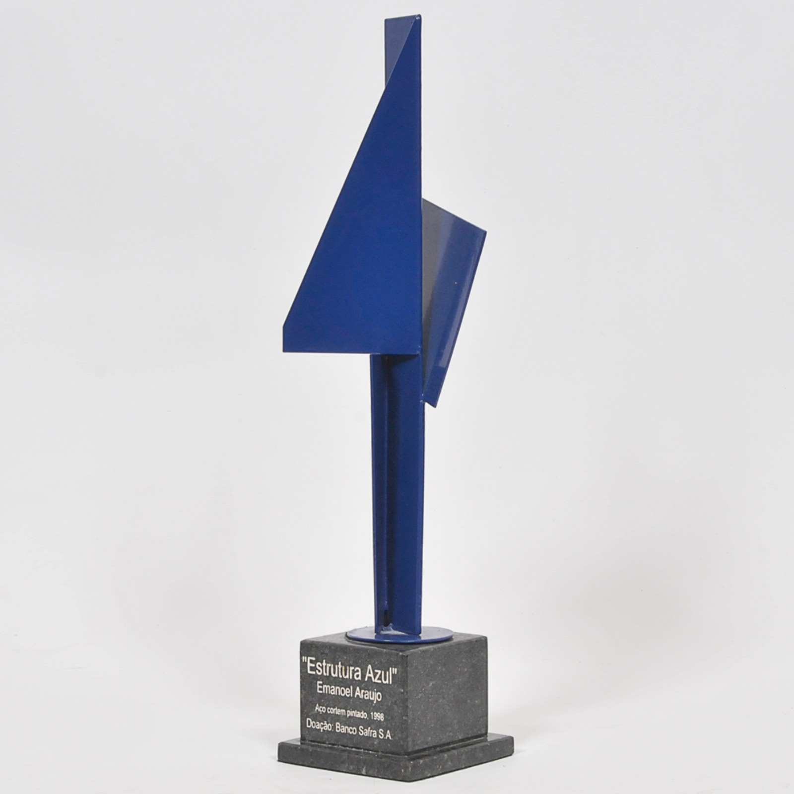 Emanoel Araújo (1940-2022), Estrutura Azul, 1998 - foto 2 de 5