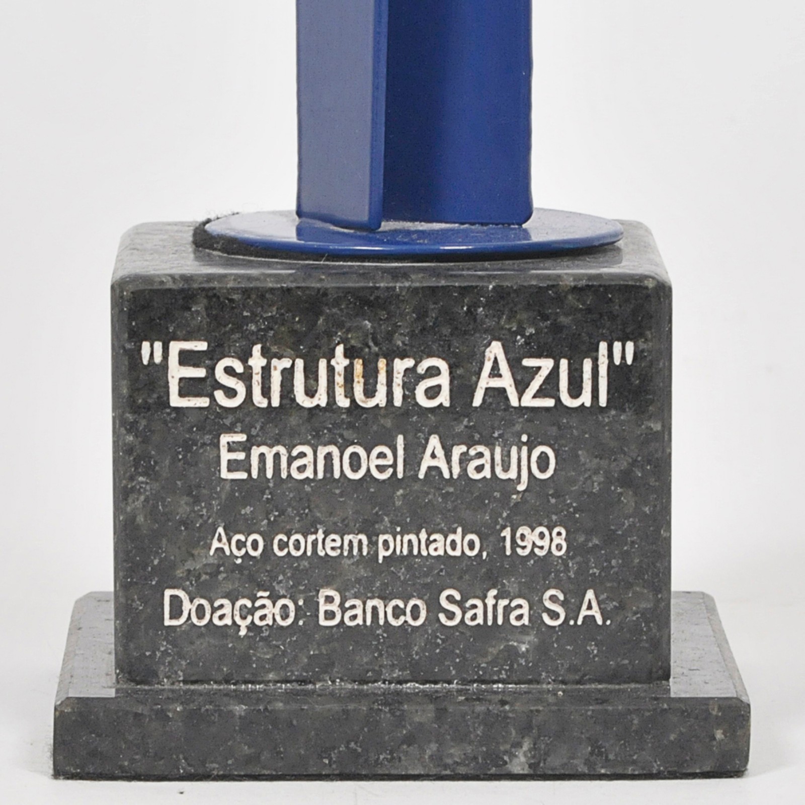 Emanoel Araújo (1940-2022), Estrutura Azul, 1998 - foto 3 de 5