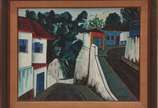 Inimá de Paula (1918-1999), Paisagem - Óleo s/ tela<br>Ass. Inf. direito