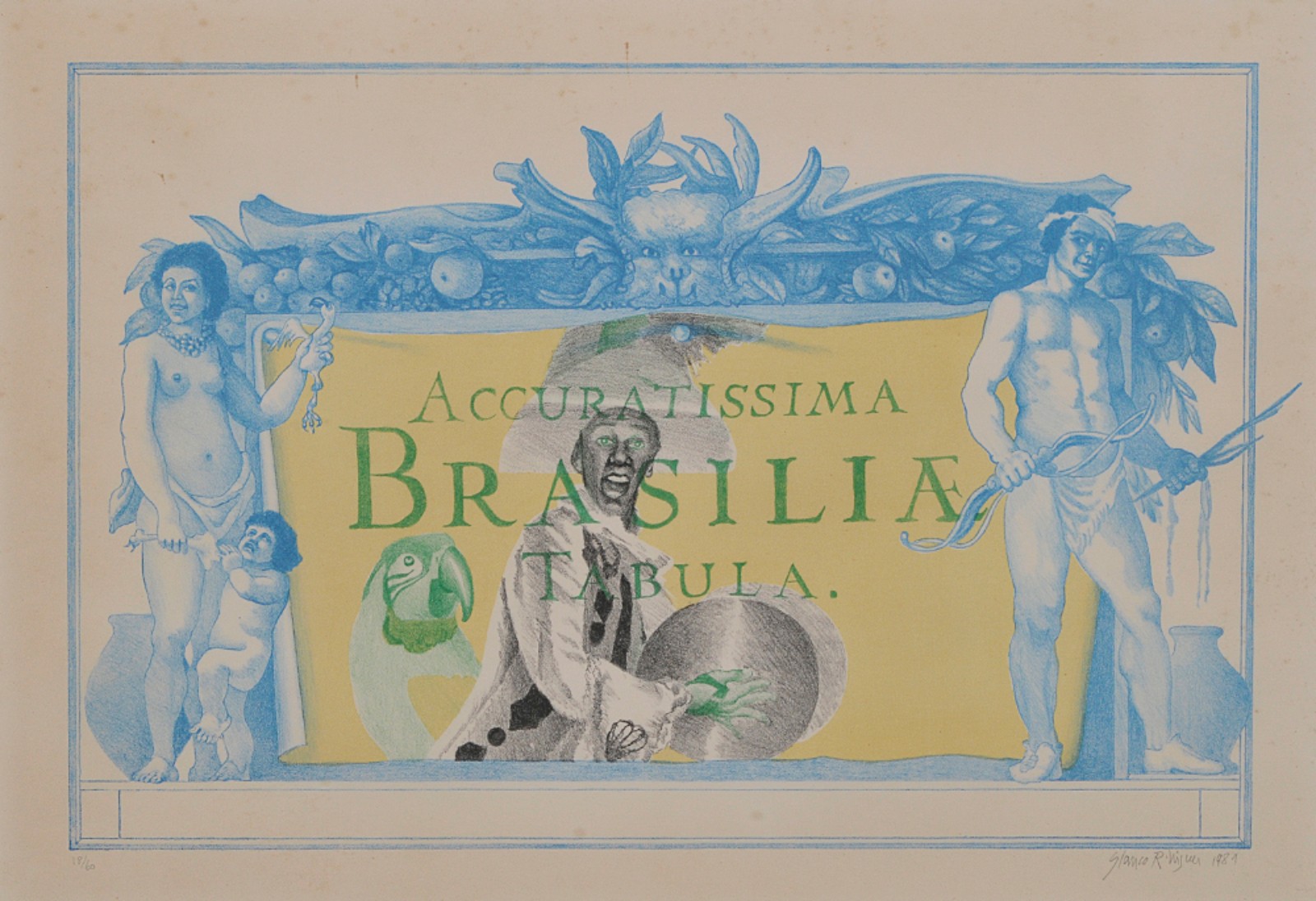 Glauco Rodrigues  (1929-2004), Brasilia, 1981 - foto 1 de 5
