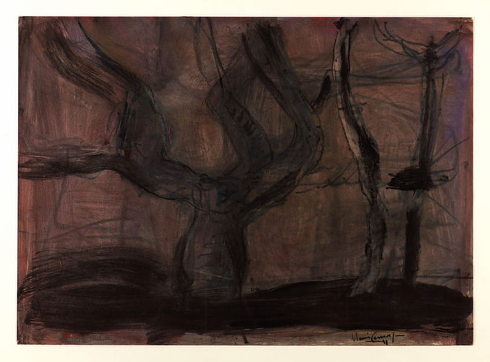 Iberê Camargo (1914-1994), Árvore dos Pampas, 1971 - foto 4 de 4