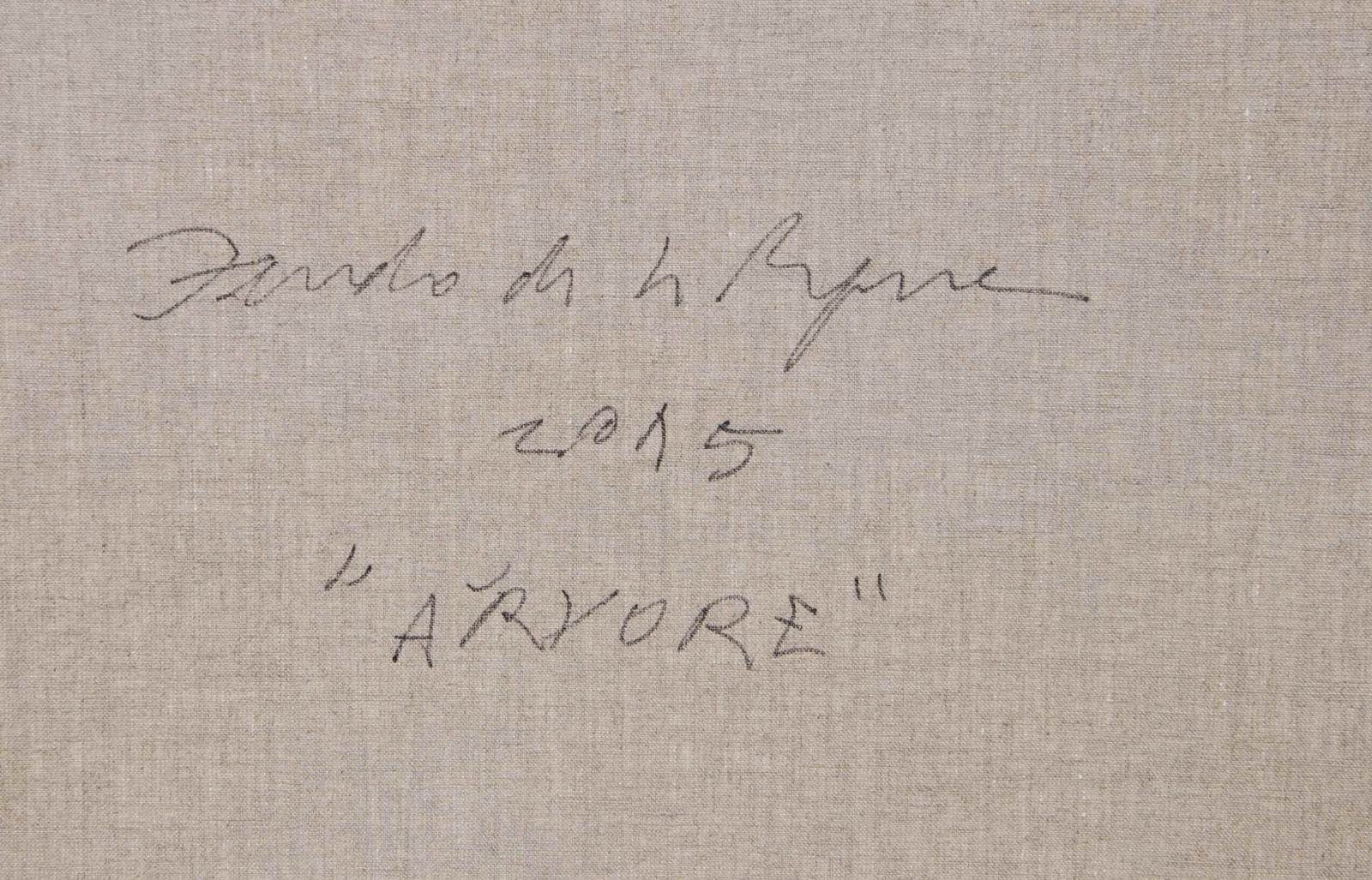 Fernando de La Rocque (1979), Arvore , 2015 - foto 4 de 4