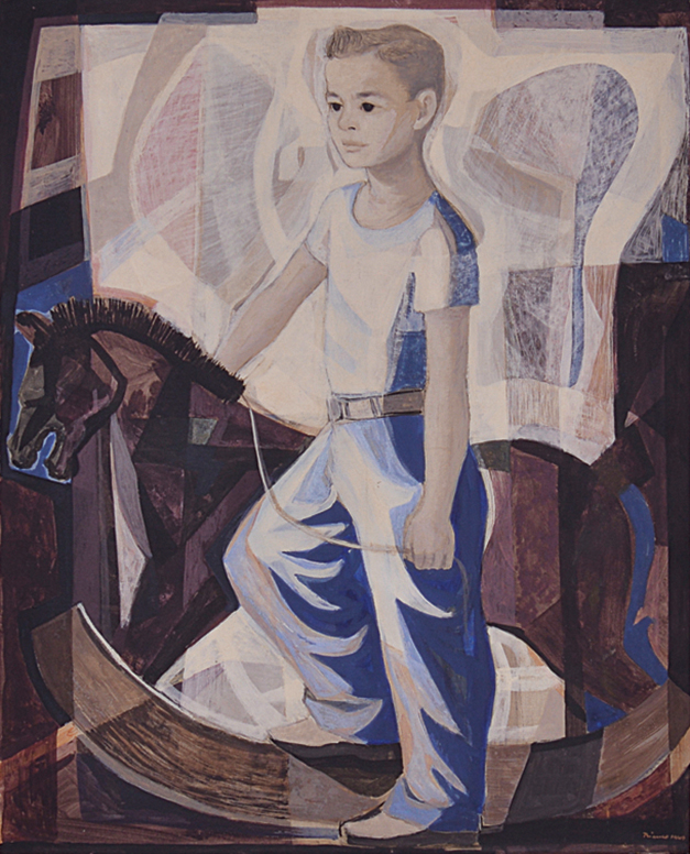 Enrico Bianco (1918-2013), Retrato de Antonio Luiz Accioly Neto - com 5 anos - foto 1 de 2