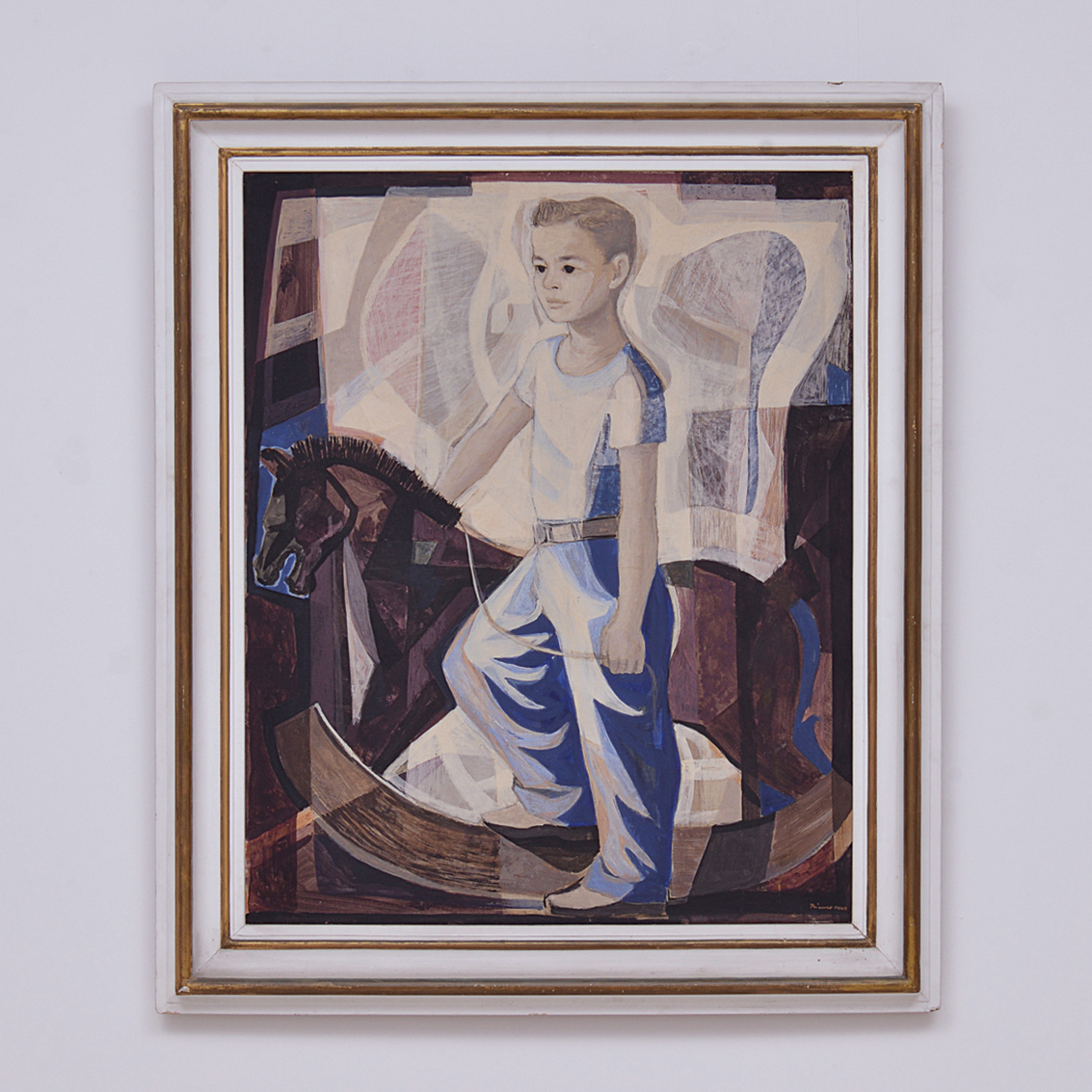 Enrico Bianco (1918-2013), Retrato de Antonio Luiz Accioly Neto - com 5 anos - foto 2 de 2