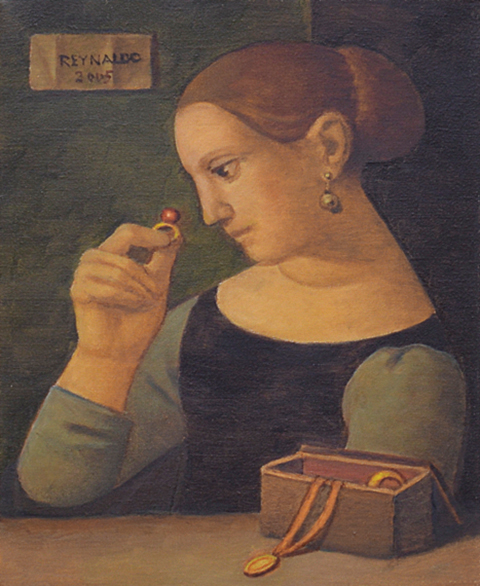 Reynaldo Fonseca (1925-2019), Menina com anel - foto 1 de 2
