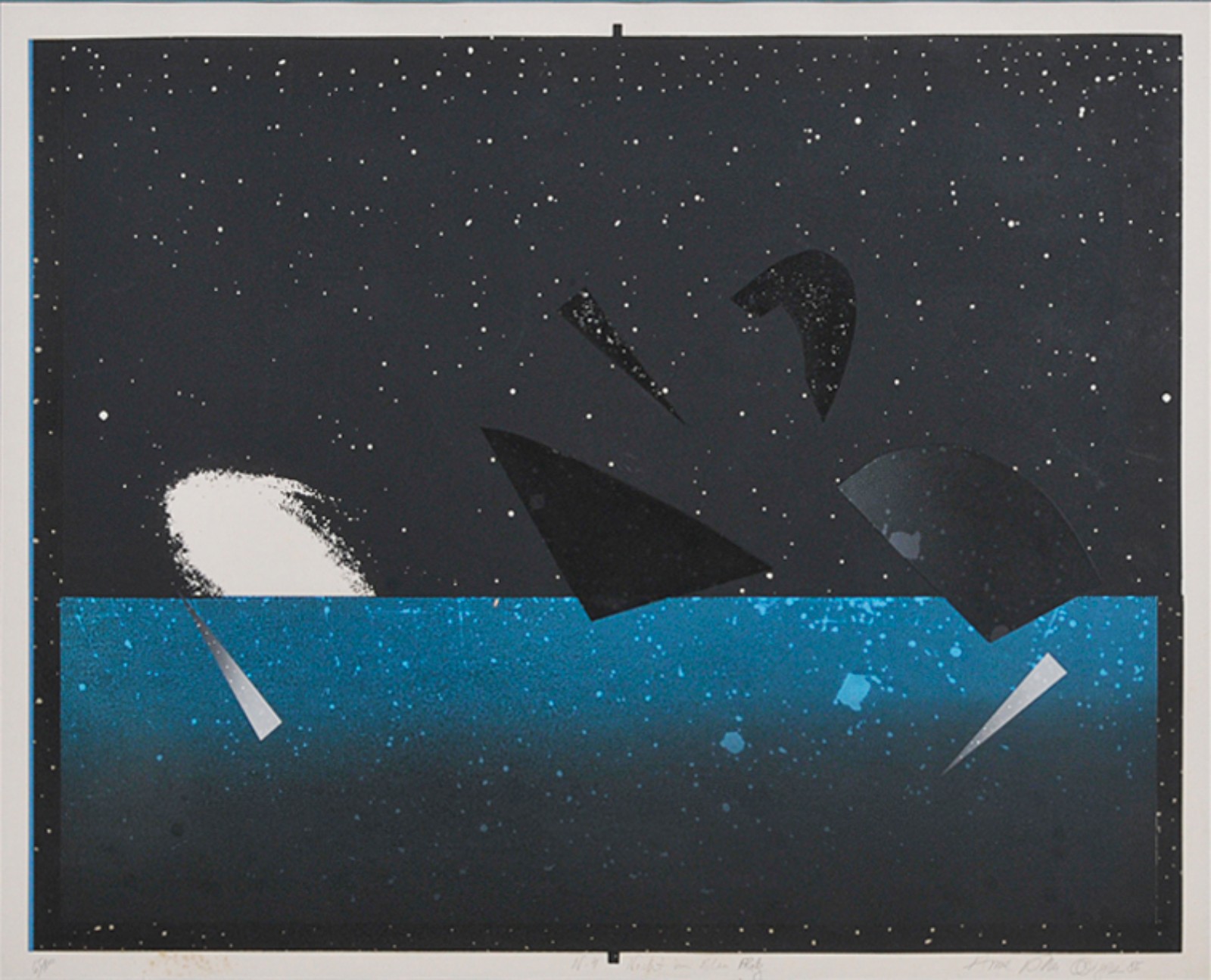 Anna Bella Geiger (1933), N. 3 Summer: Blau Platz, 1986 - foto 1 de 6