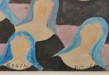 Rosina Becker do Valle (1914-2000), Sem título - Guache s/ papel<br>Ass. Inf. direito