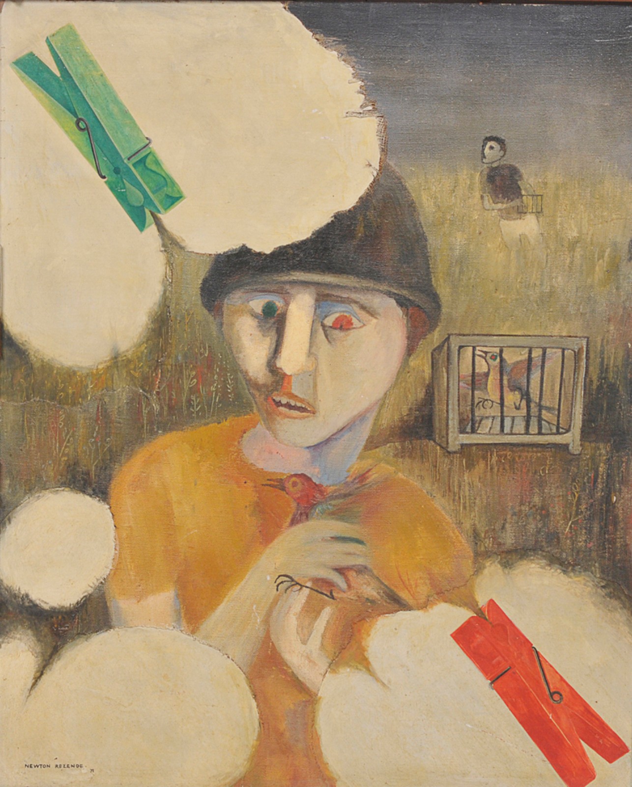 Newton Rezende (1912-1994), Figura, 1971 - foto 1 de 5