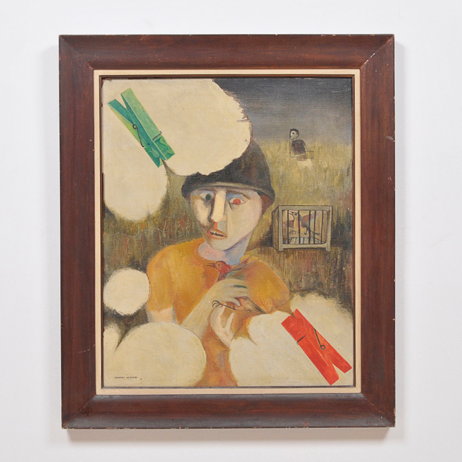 Newton Rezende (1912-1994), Figura, 1971 - foto 2 de 5