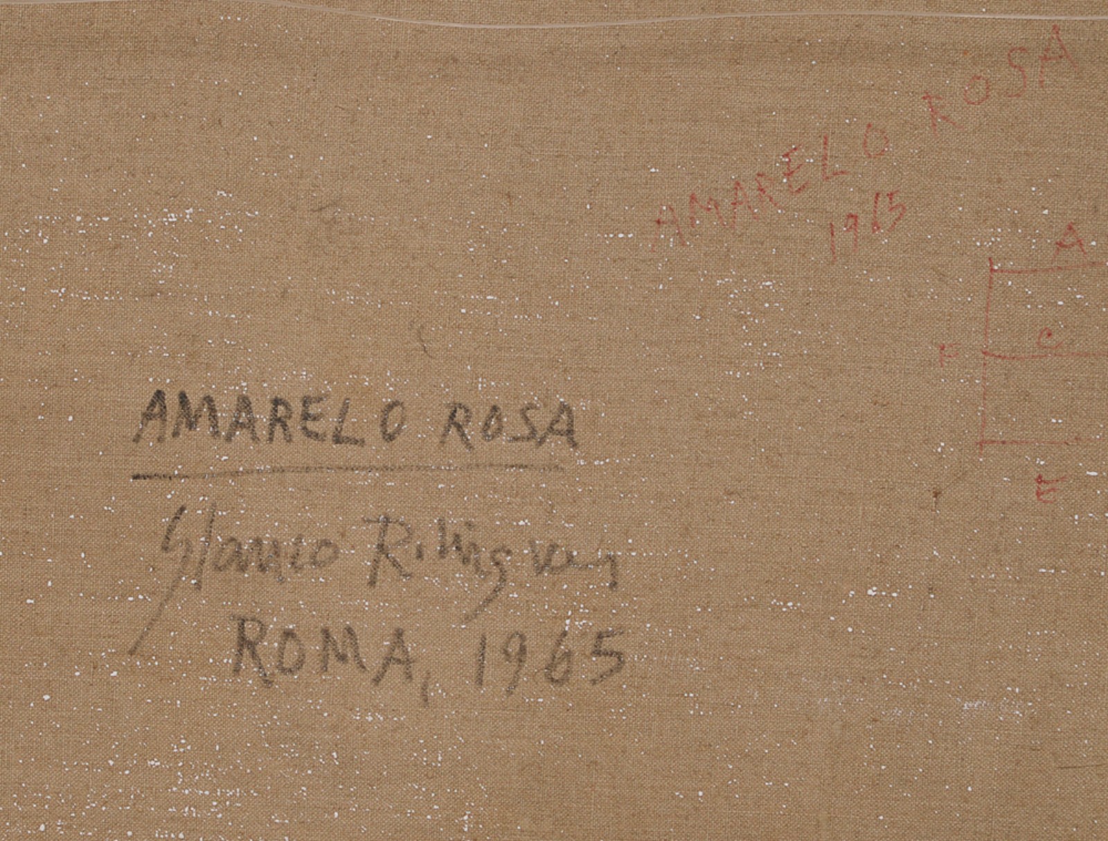 Glauco Rodrigues  (1929-2004), Amarelo Rosa, 1965 - foto 4 de 5