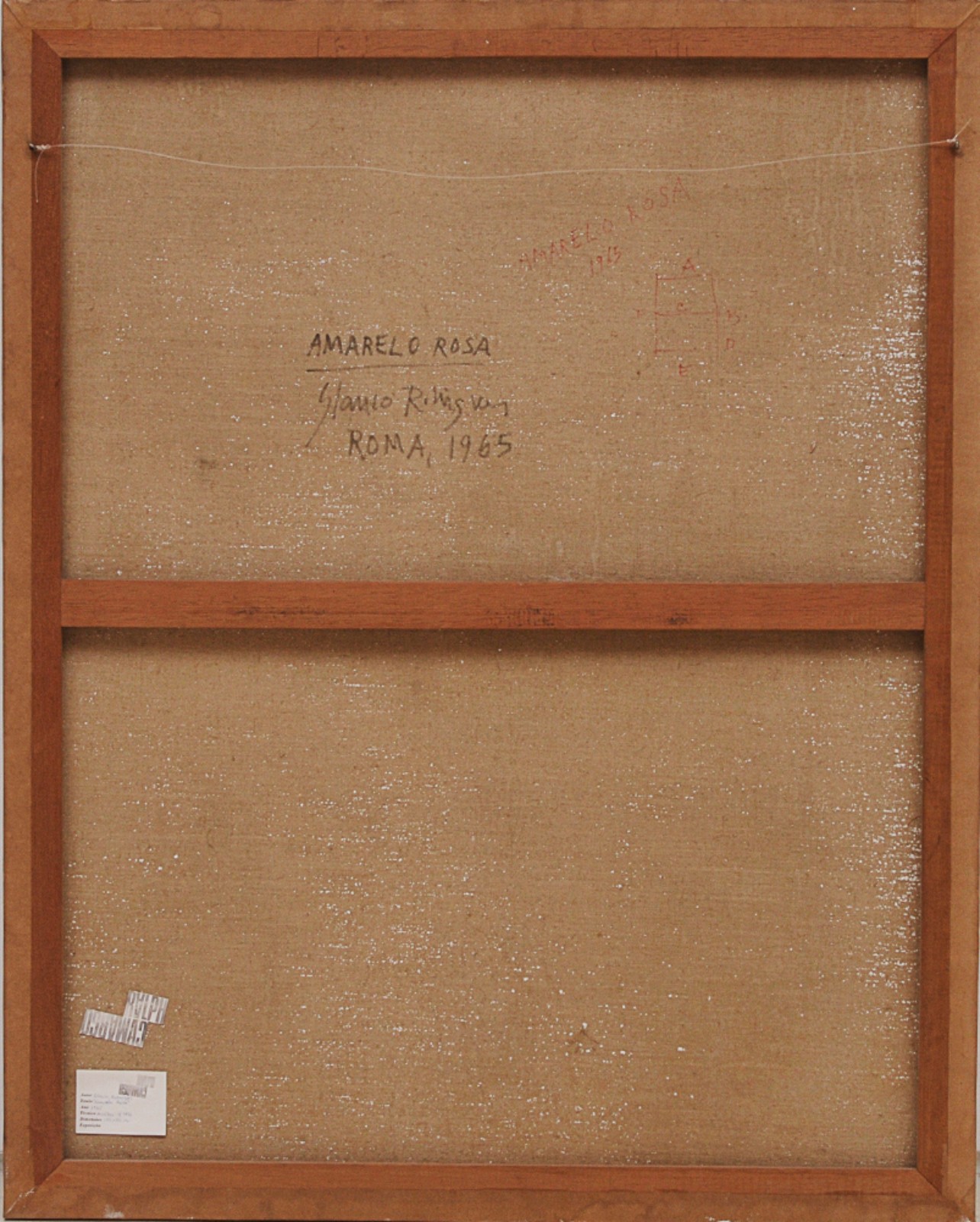 Glauco Rodrigues  (1929-2004), Amarelo Rosa, 1965 - foto 5 de 5