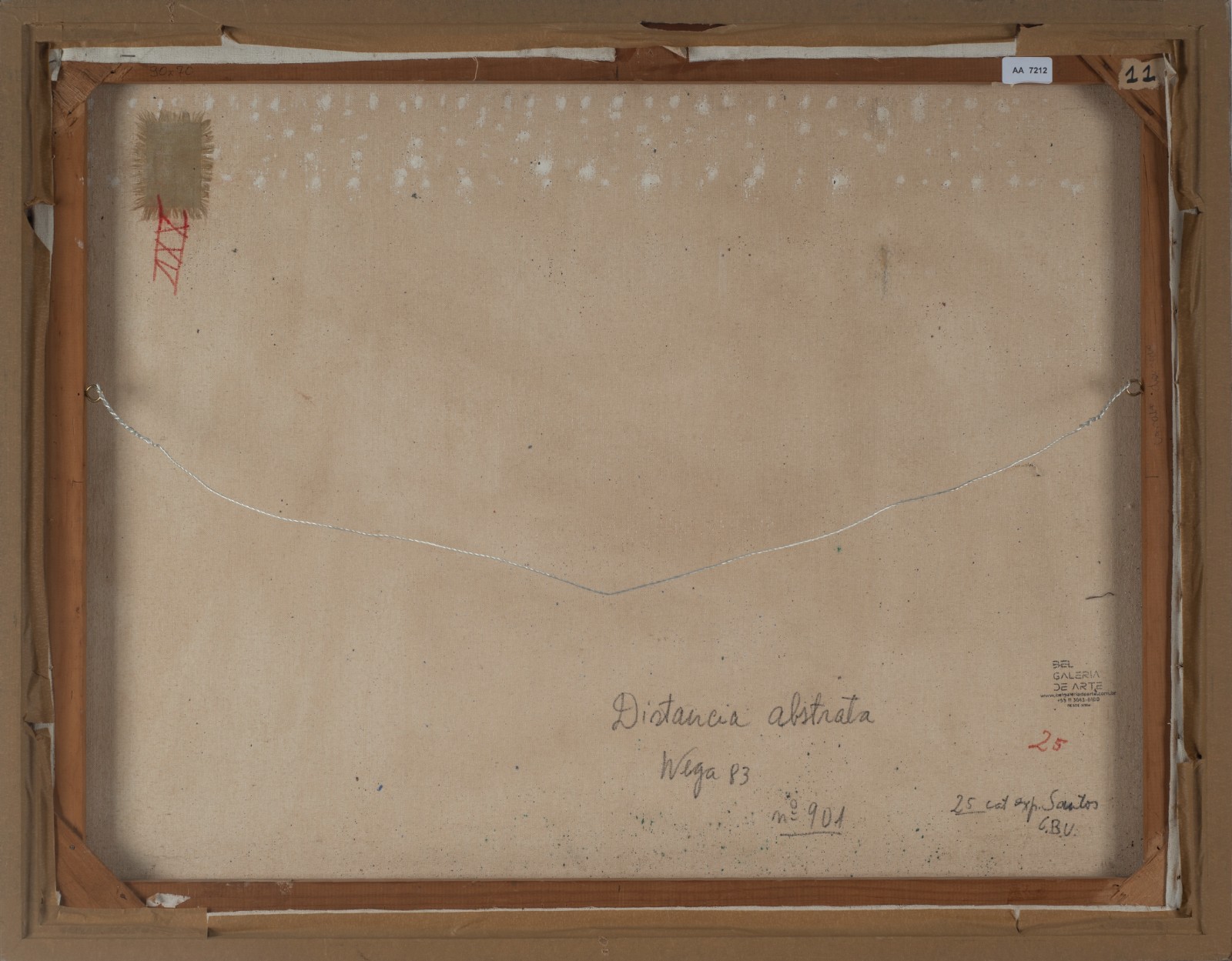 Wega Nery (1912-2007), Distância Abstrata, 1983 - foto 3 de 4