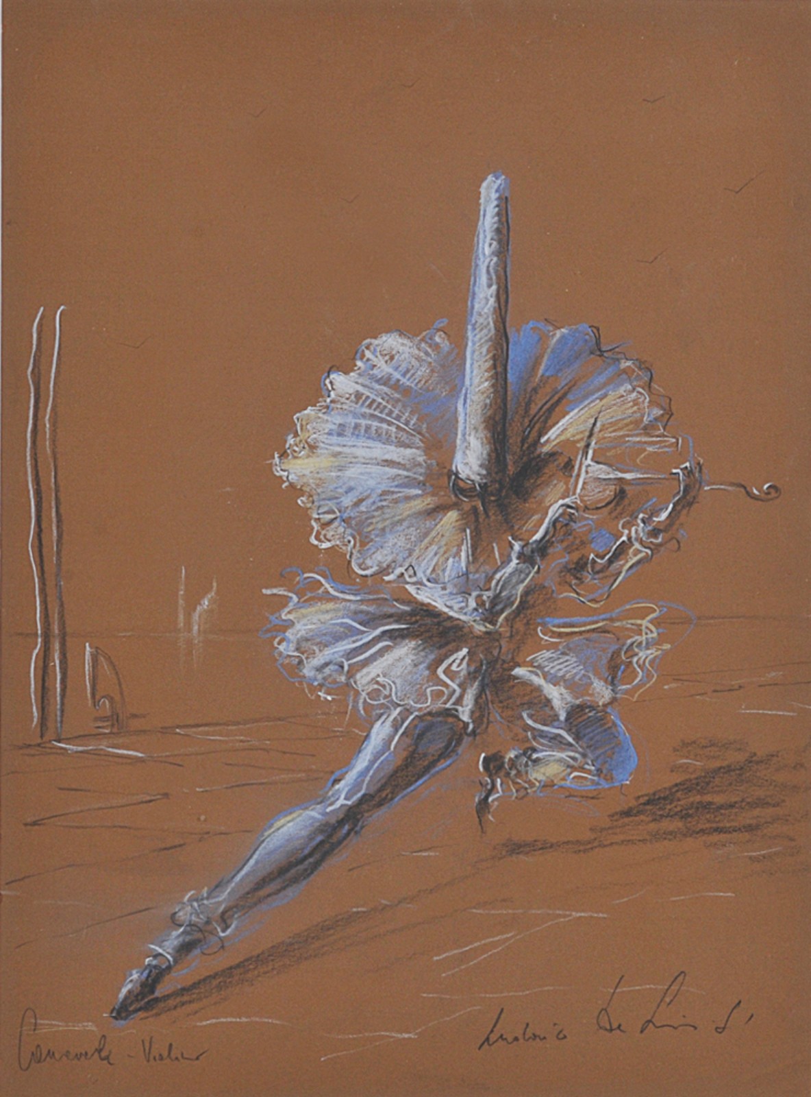 Assinatura não identificada, Bailarina - foto 1 de 6