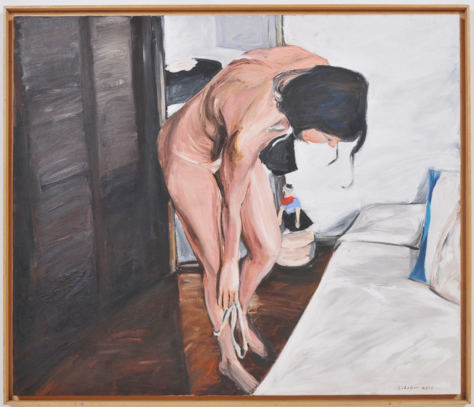 John Nicholson (1951), Undresing before, A mirror and Amoin With Doll, 2008 - foto 3 de 6