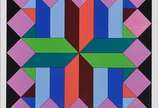 Victor Vasarely (1906-1997), Sem Título - Serigrafia<br>Ass. inf. direito a lápis <br>Edição 149 de 200<br>