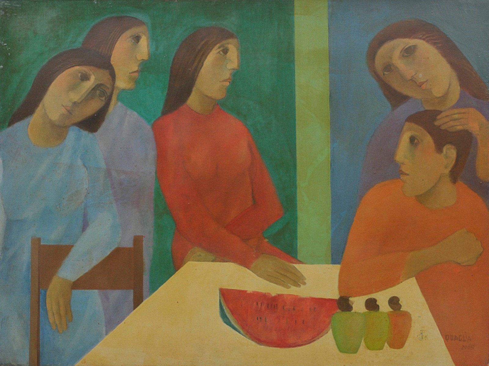 João Quaglia (1928-2014), Figuras, 2005 - foto 1 de 4