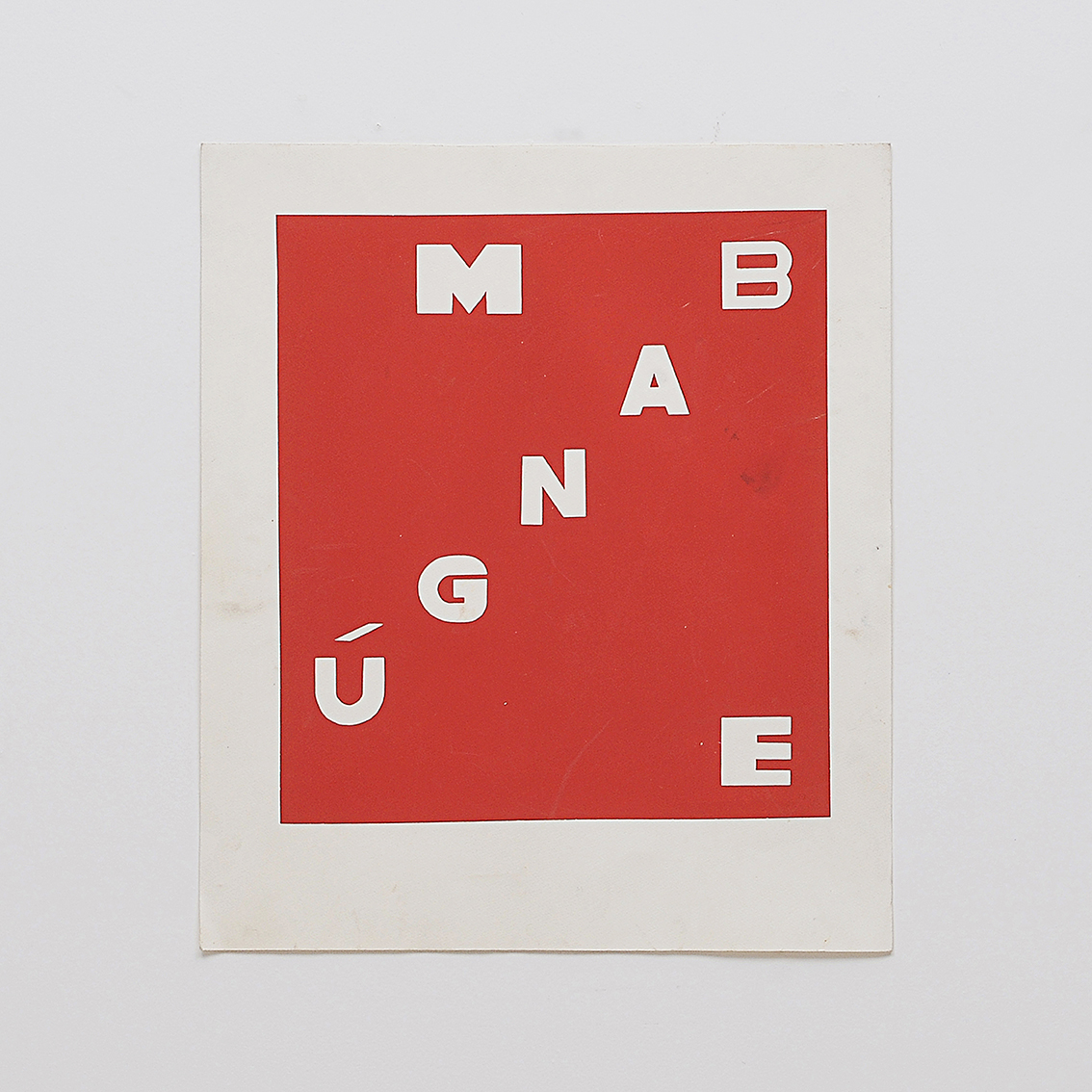 Hélio Oiticica (1937-1980), Bangú - foto 1 de 2
