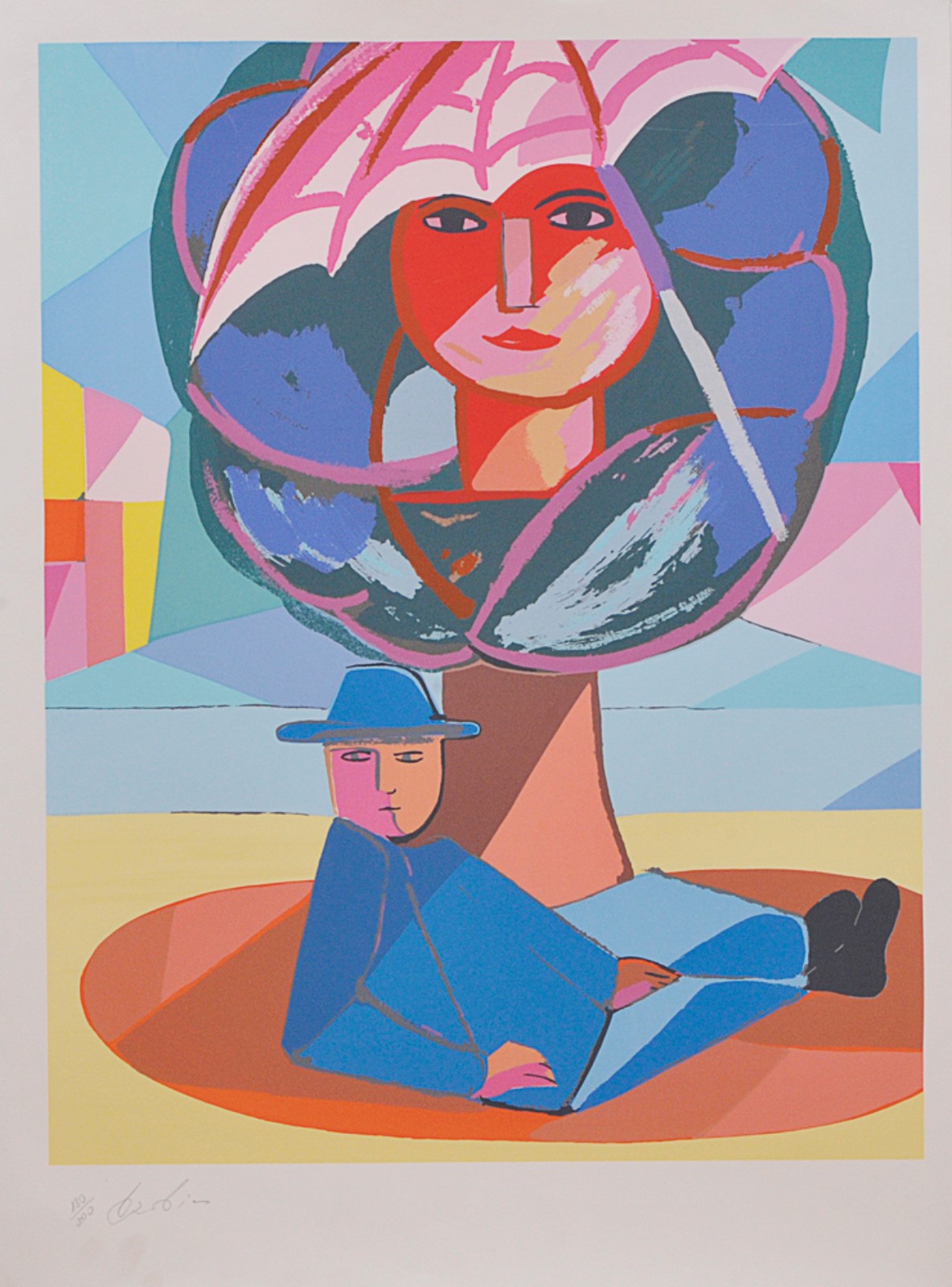 Cícero Dias (1907-2003), Casal - foto 1 de 3