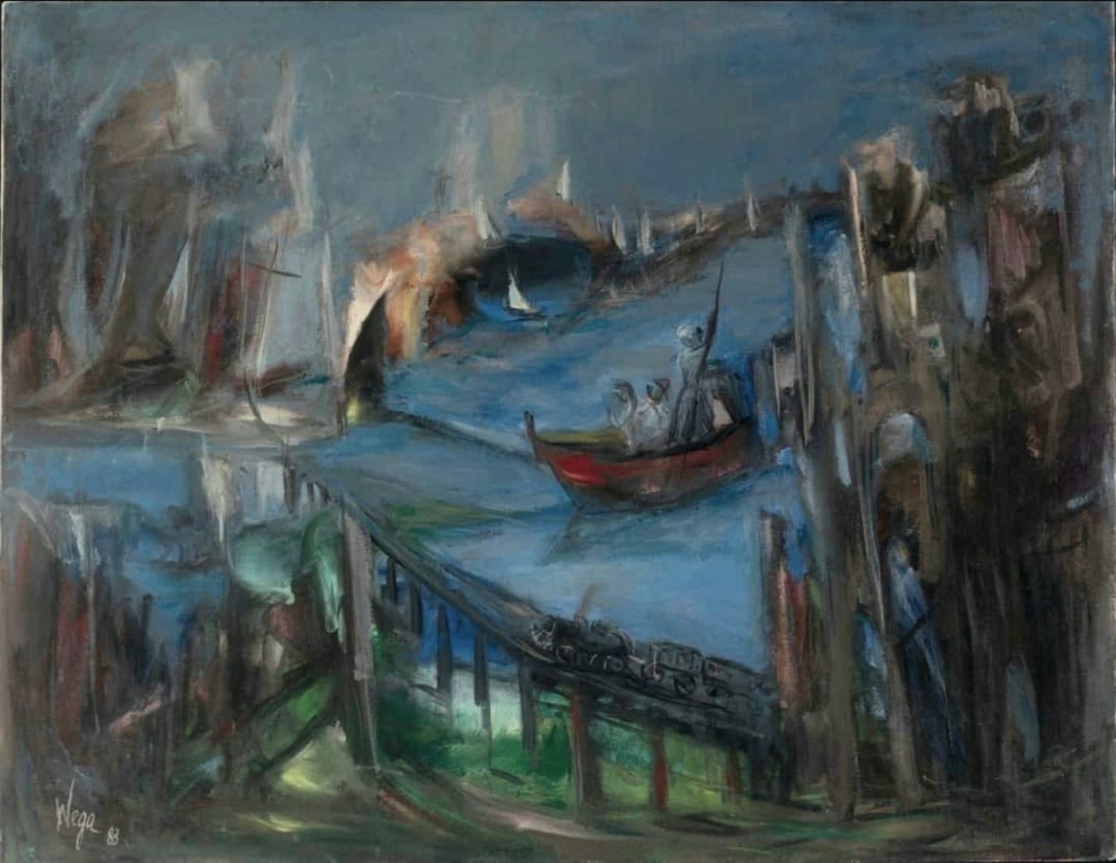 Wega Nery (1912-2007), Distância Abstrata, 1983 - foto 1 de 4