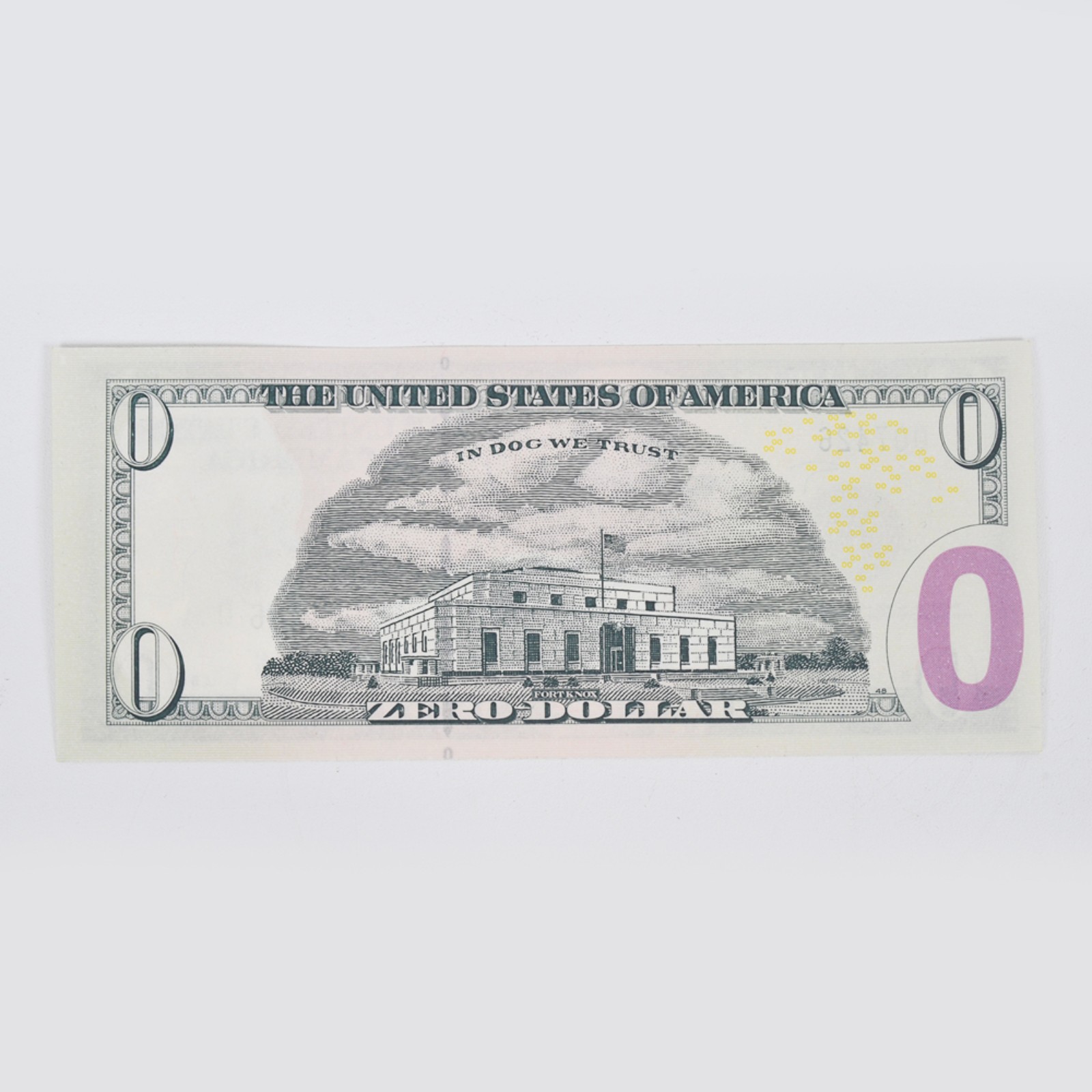 Cildo Meirelles (1948), Zero Dollar - 2019- Série Árvore do Dinheiro - foto 4 de 5