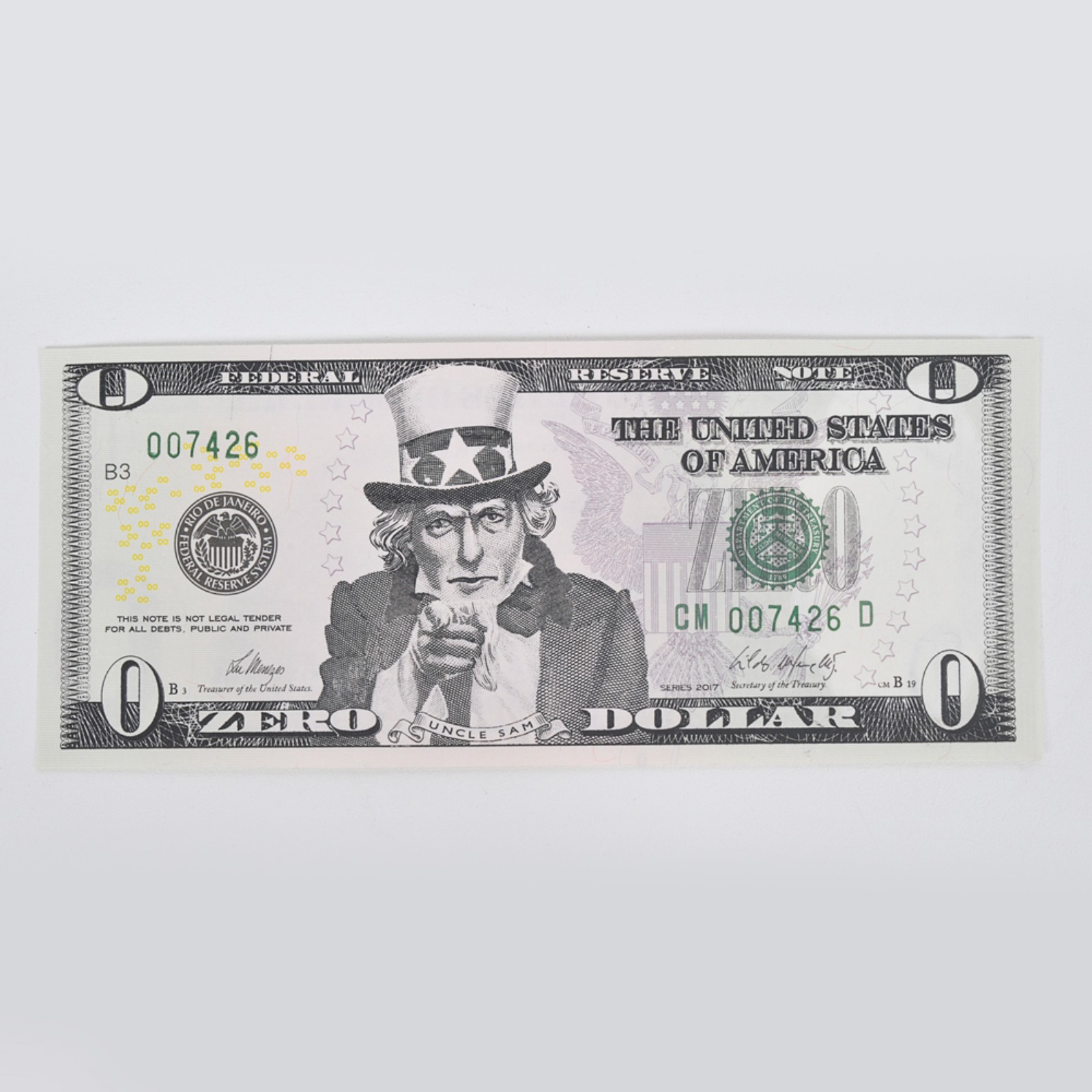 Cildo Meirelles (1948), Zero Dollar - 2019- Série Árvore do Dinheiro - foto 5 de 5