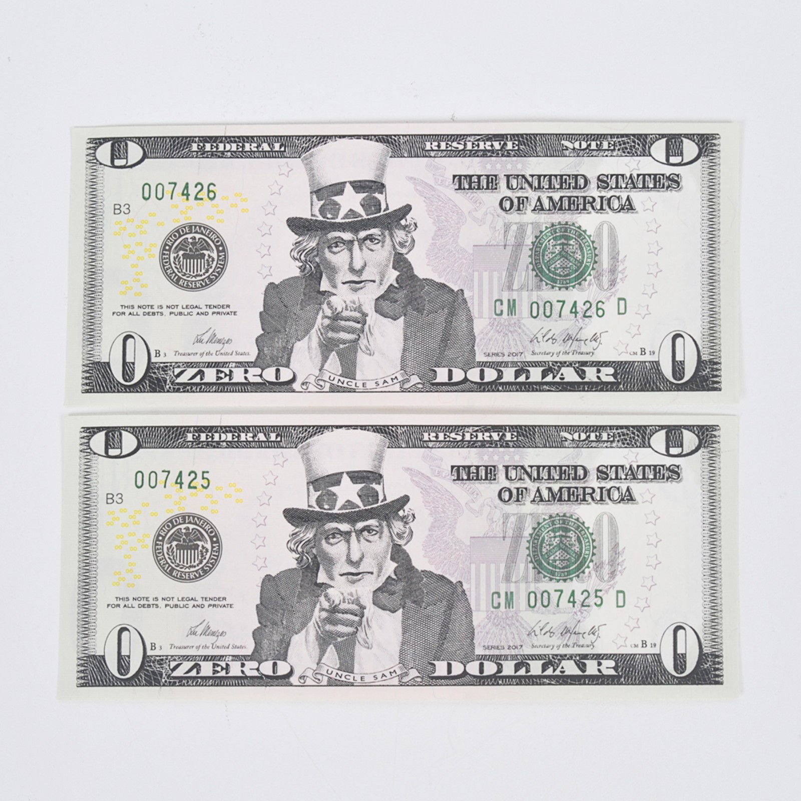 Cildo Meirelles (1948), Zero Dollar - 2019- Série Árvore do Dinheiro - foto 2 de 5