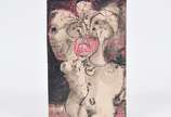 Alexandre Rapoport (1929), Figuras, 1962 - Desenho s/papel<br>Ass. inf. direito<br>Com dedicatória no verso. <br>