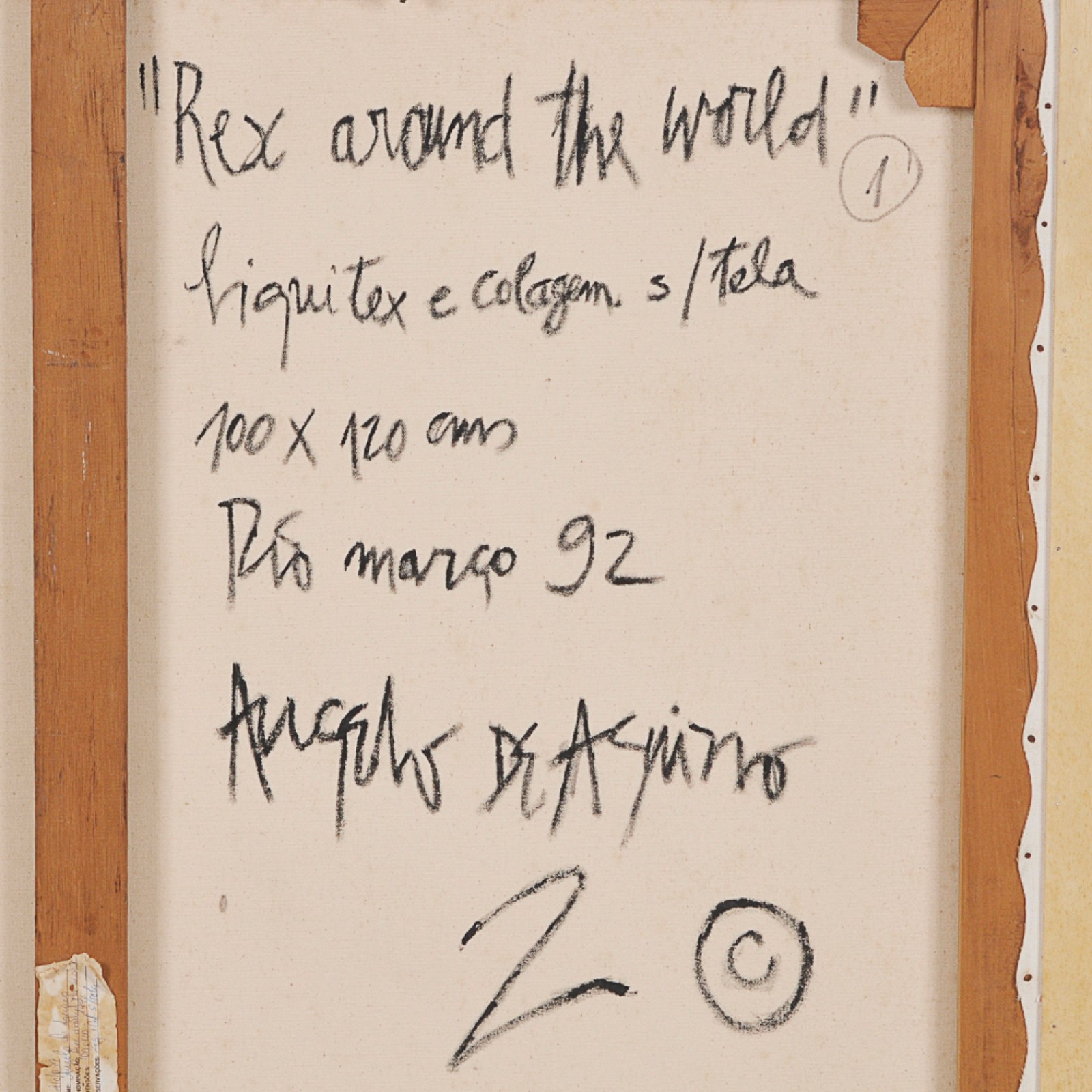 Angelo de Aquino (1945-2007), Rex Around The Word,1992 - foto 5 de 6