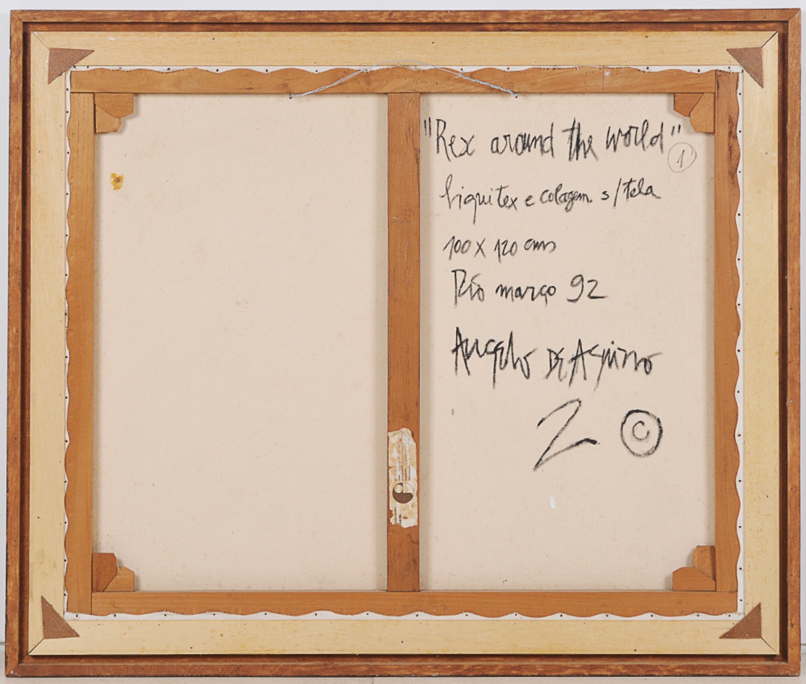 Angelo de Aquino (1945-2007), Rex Around The Word,1992 - foto 6 de 6