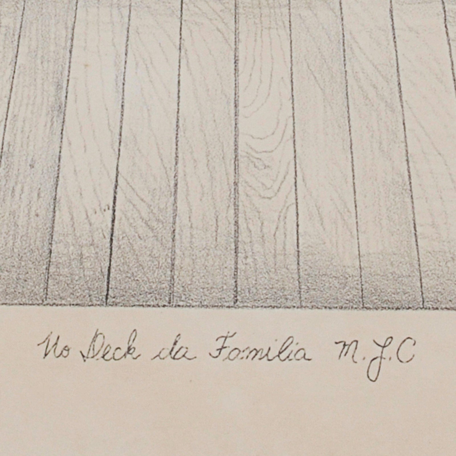 Glauco Rodrigues  (1929-2004), No deck da Família - M.J.C - foto 3 de 6