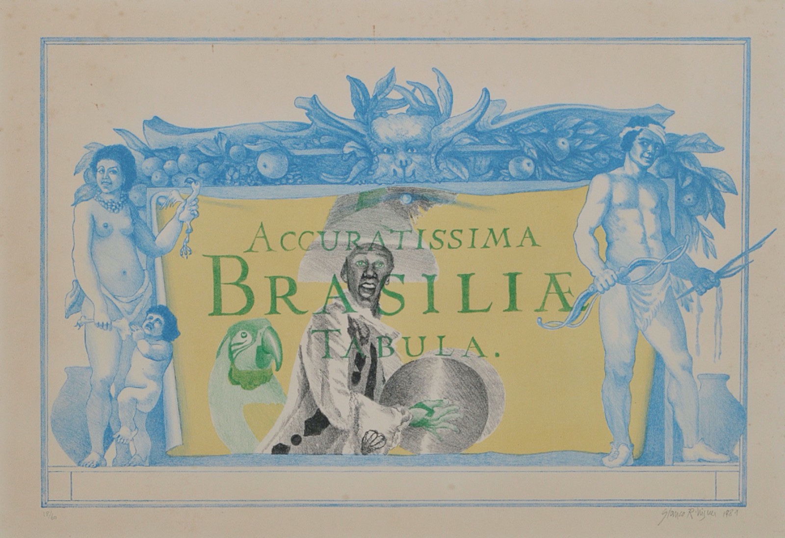 Glauco Rodrigues  (1929-2004), Brasilia, 1981 - foto 1 de 5