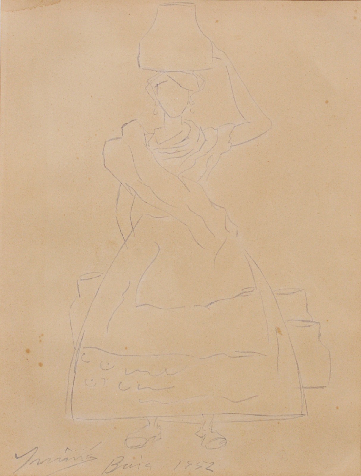 Inimá de Paula (1918-1999), Baiana, 1952 - foto 1 de 4