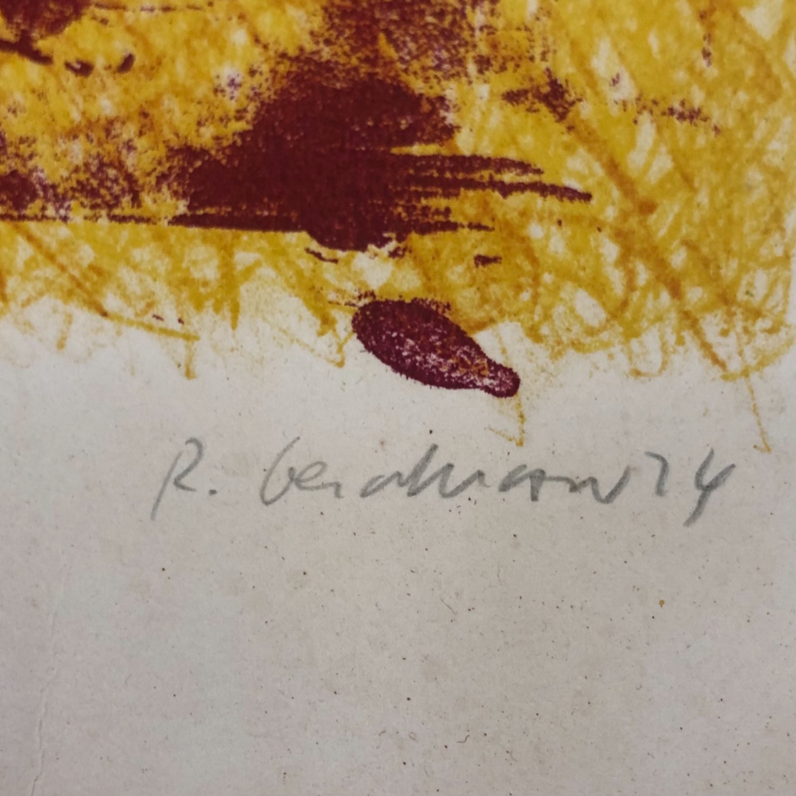  Rubens Gerchman (1942-2008), Equador cicatriz - foto 3 de 4