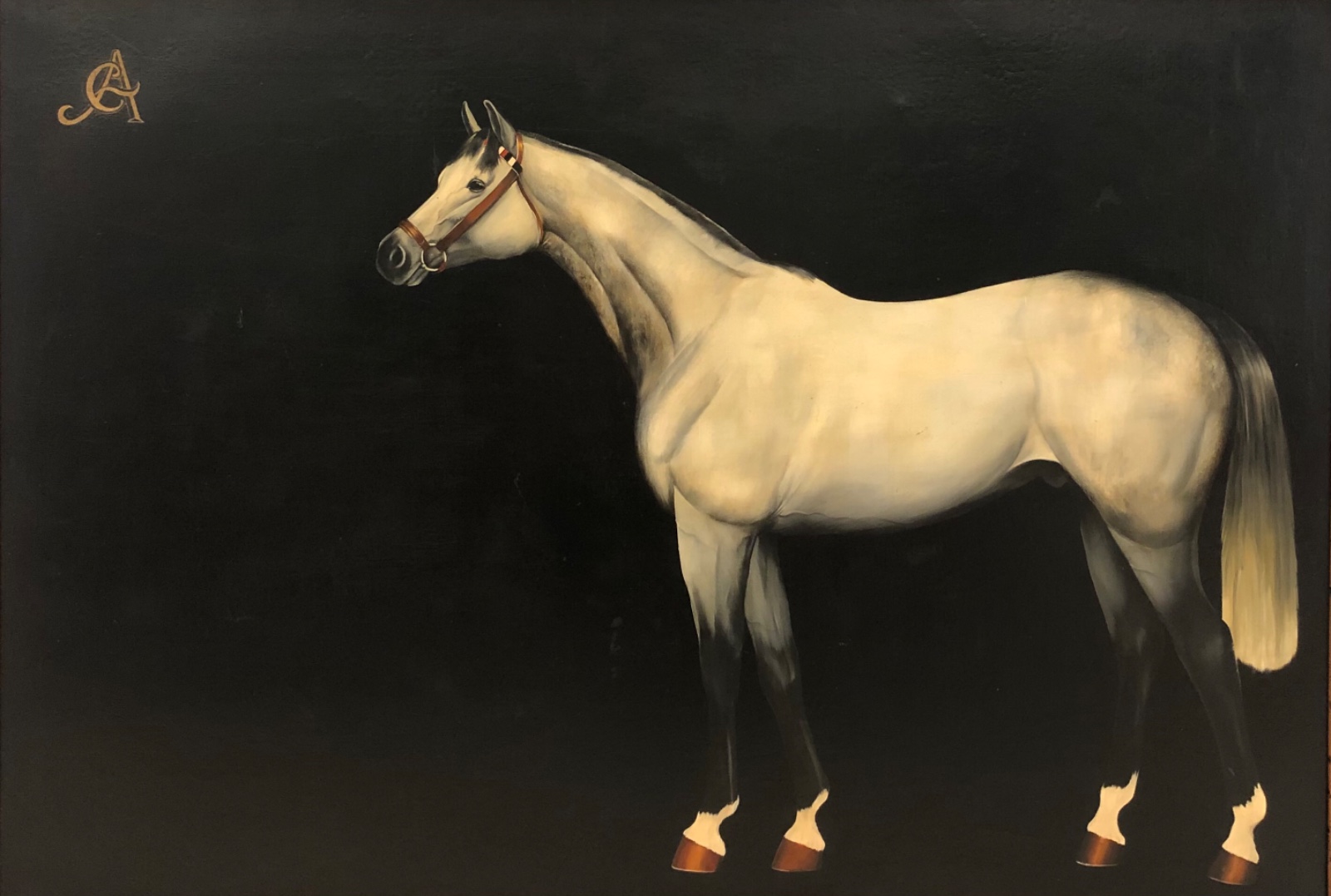 Carlos Anesi (1945-2010), Cavalo Tordilho - foto 1 de 4