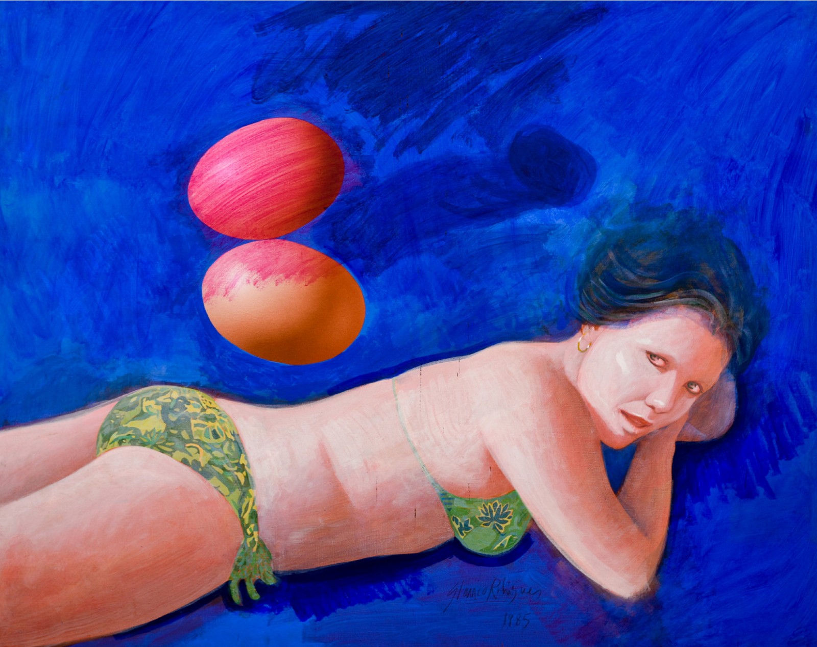 Glauco Rodrigues  (1929-2004), Lascívia Azul, 1985 - foto 1 de 2