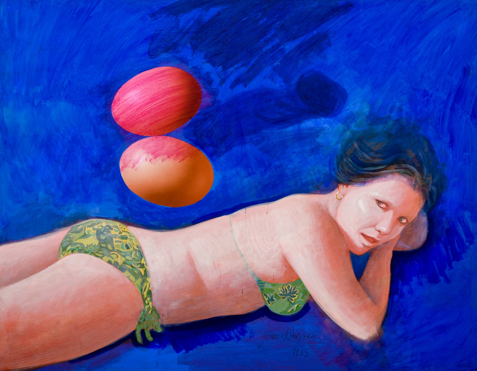 Glauco Rodrigues  (1929-2004), Lascívia Azul, 1985 - foto 2 de 2
