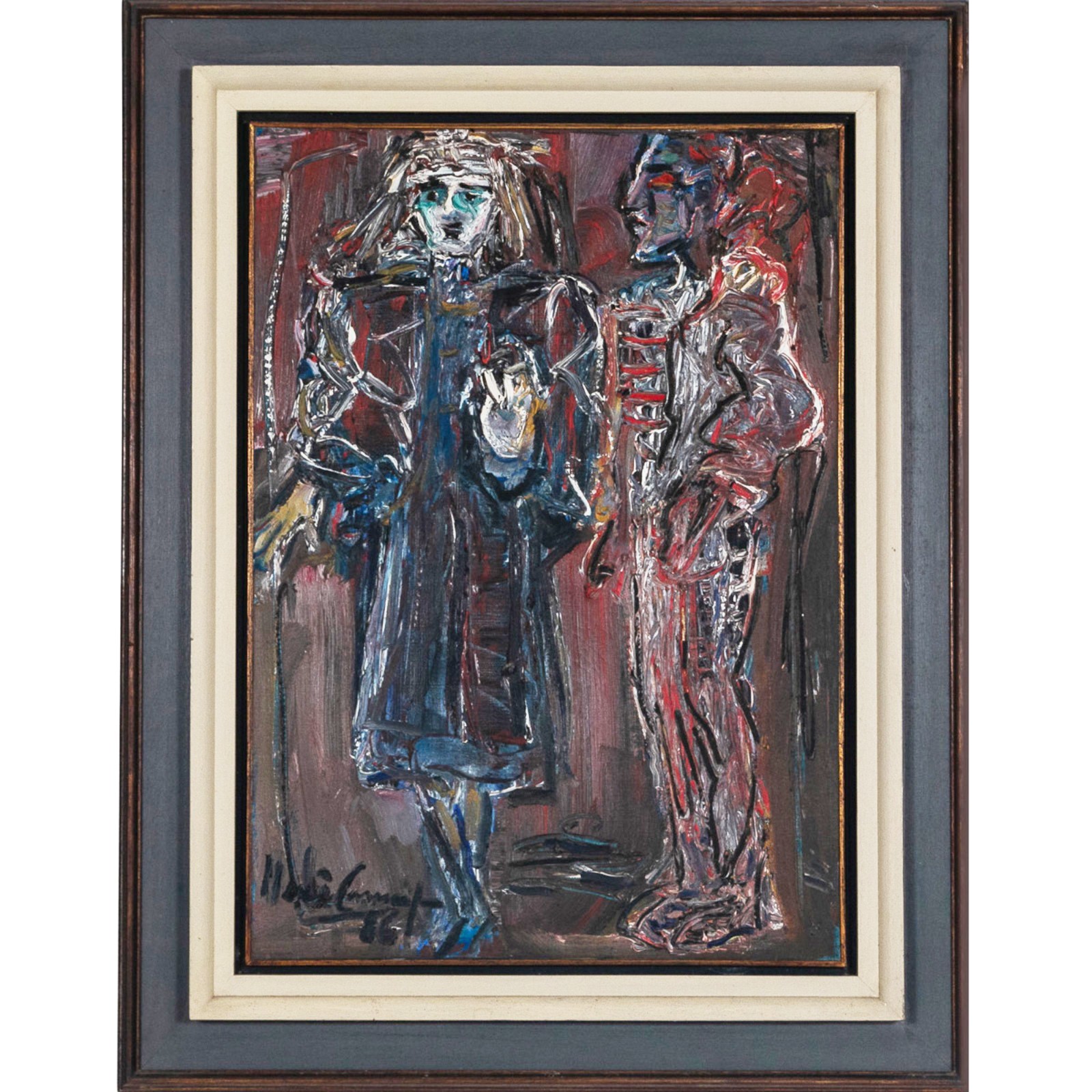 Iberê Camargo (1914-1994), Figura nº 43, 1986 - foto 2 de 4