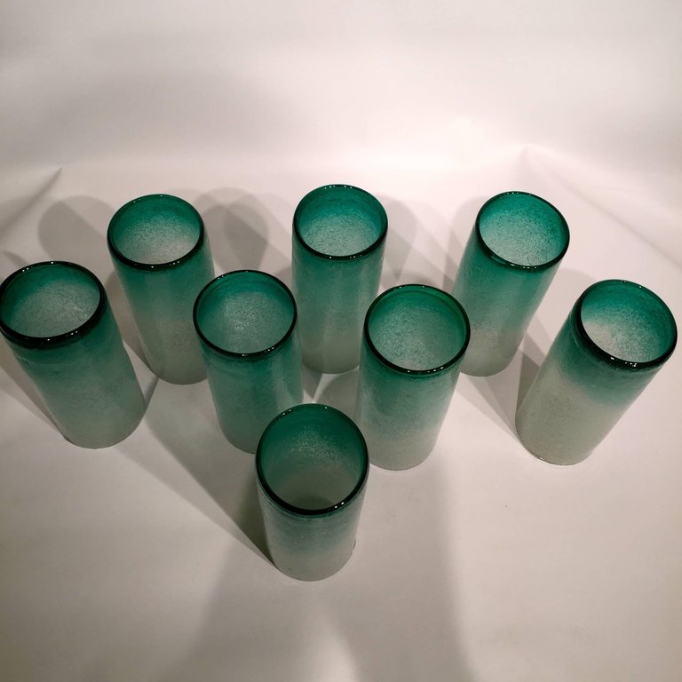 Conjunto de bar em vidro artistico soprado de Murano em vidro... - foto 5 de 5