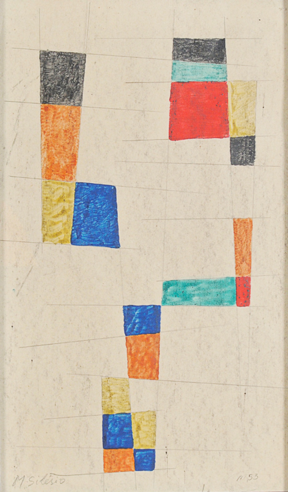 Mário Silésio (1913-1990), Sem Titulo, 1953 - foto 1 de 4