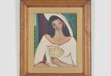 Humberto da Costa (1941), Figura, 1982 - Pintura<br>Ass. centro inf. e datado<br>