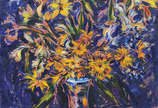 Sérgio Telles (1936-2022), "Flores" - 1996
Óleo s/ tela
99 x 80 cm
ass. inf. direito e verso
Reproduzido no livro do artista ""Paris Malaysia"" pág. 38. Reproduzido no catálogo da exposiçã