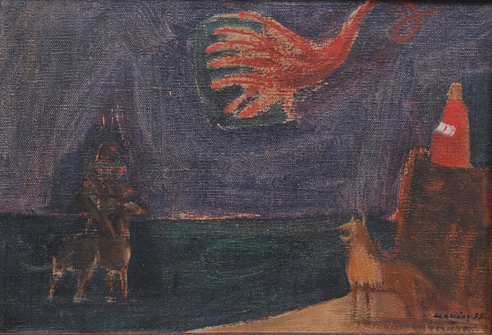 Emeric Marcier (1916-1990), As bestas do Apocalipse - foto 1 de 4