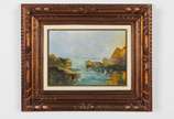 Arthur Timótheo da Costa (1882-1922), Paisagem ... - Óleo s/ madeira <br>Ass. inf. direito<br>