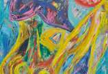 ANA LUIZA REGO, Sem título, 2000 - Óleo s/ tela<br>Ass. verso
