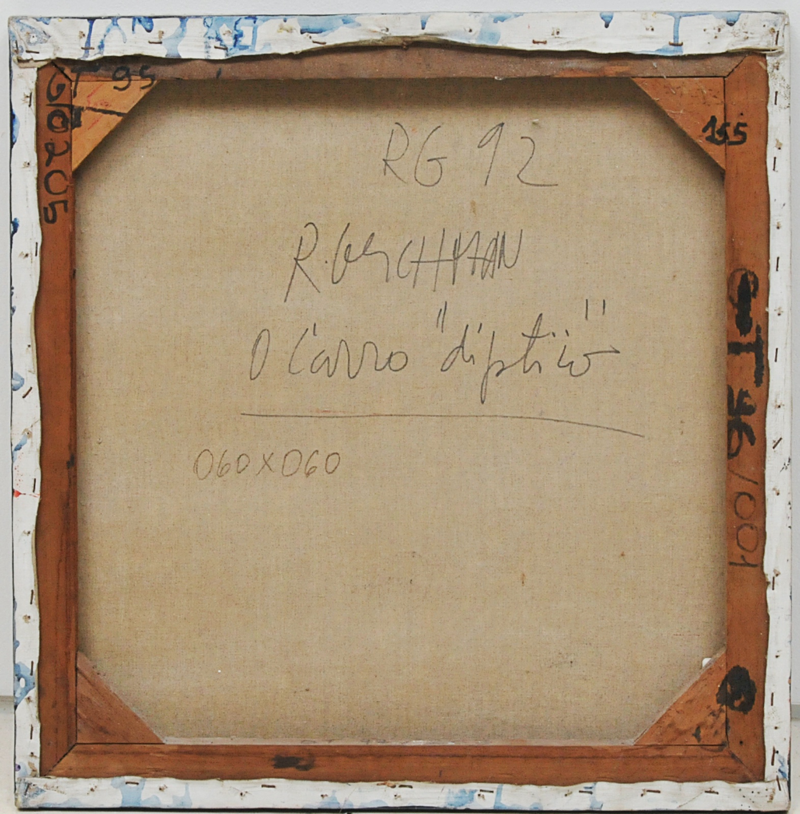  Rubens Gerchman (1942-2008), O carro díptico, 92 - foto 3 de 3